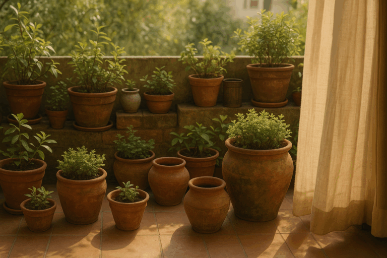 Why I Still Prefer Clay Pots Over Everything Else 2 clay pots garden